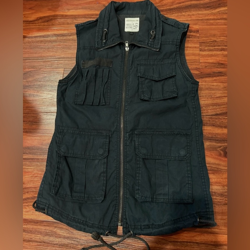 Kill City &  Barney’s New York Black Utility Vest